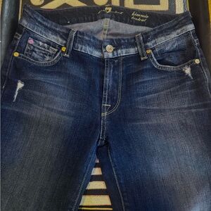 7 For All Mankind Women’s Kimmie Bootcut Vintage Wash Jeans